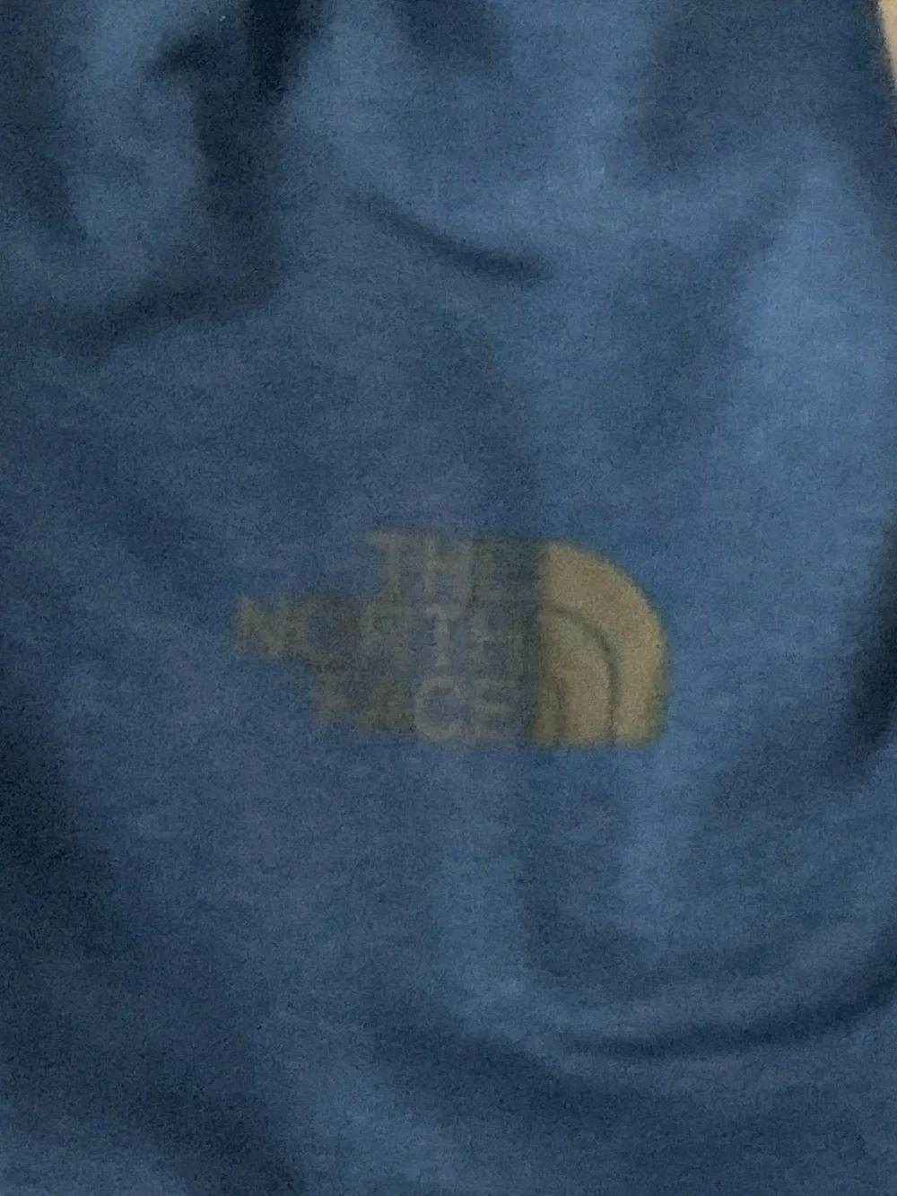 The North Face Blue and Black Half-Zip Pullover Jacket